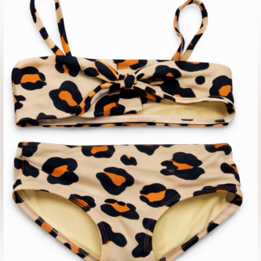 Leopard Print Bikini Set